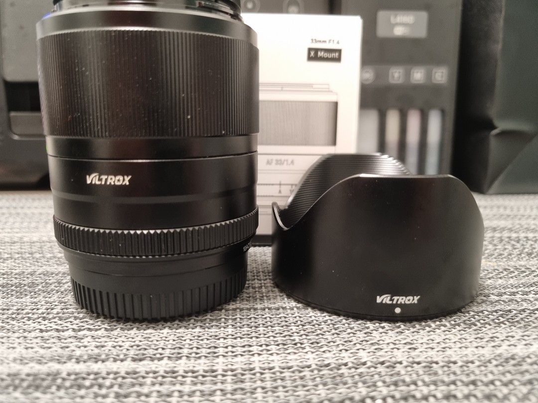 Fujifilm Viltrox 33mm f1.4 AF Fuji STM + UV Filter, Photography, Lens ...