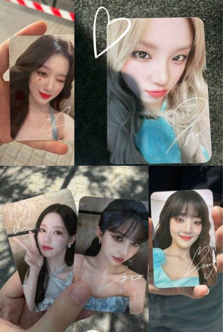 Gidle Singapore concert photocards, Hobbies & Toys, Memorabilia