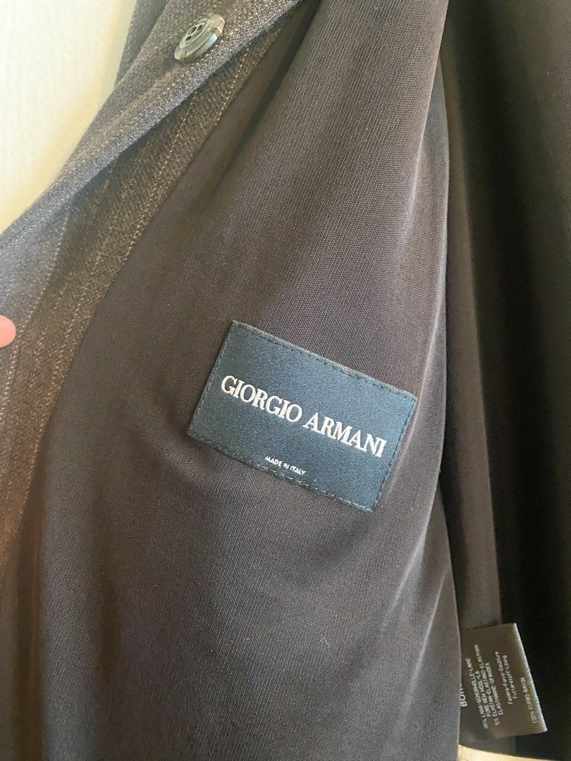 GIORGIO ARMANI SUIT PANTS SET FOR MEN Men s Fashion Coats