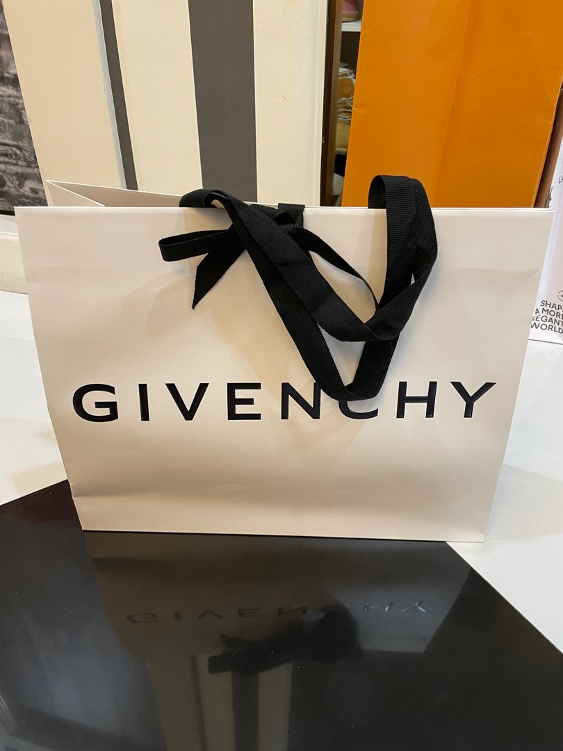 Givenchy Paper Bag auth, Luxury, Accessories on Carousell