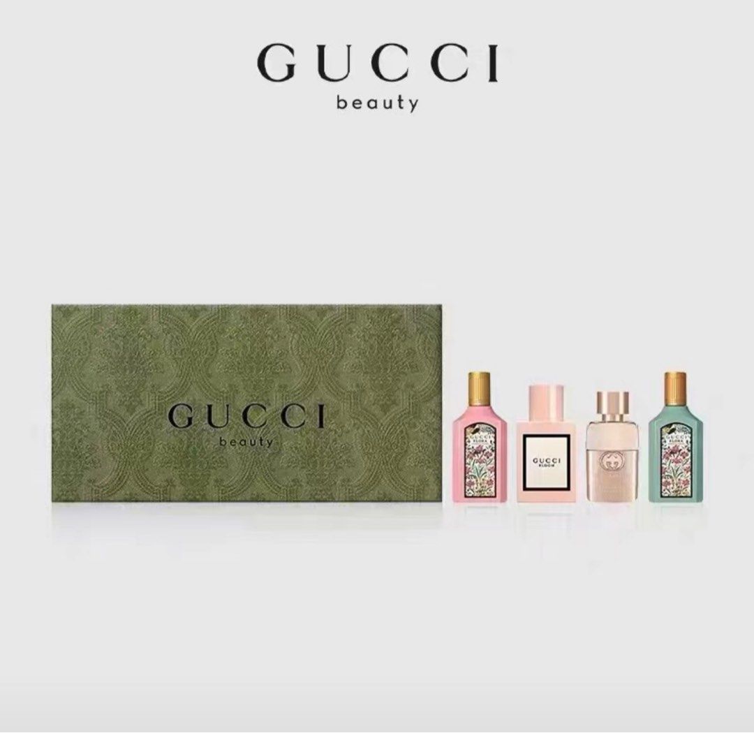 💚正品現貨💚Gucci 綺夢香水小樣四件套, 美容＆個人護理, 健康及美容