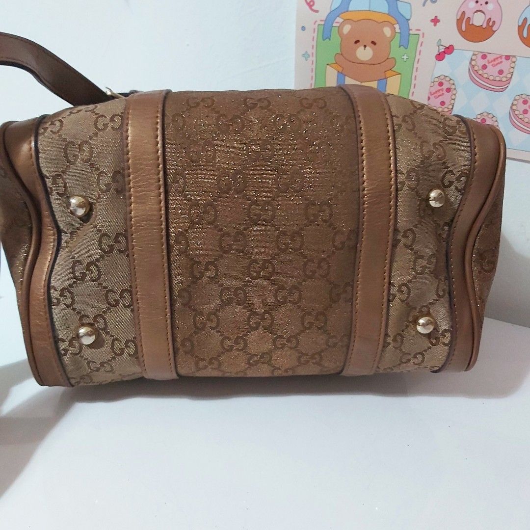 Gucci Boston Tobacco, Luxury, Bags & Wallets on Carousell