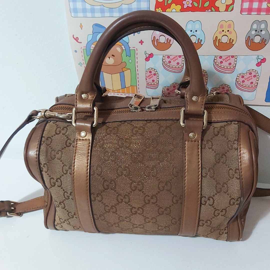 Gucci Vintage Boston 35mm, Luxury, Bags & Wallets on Carousell