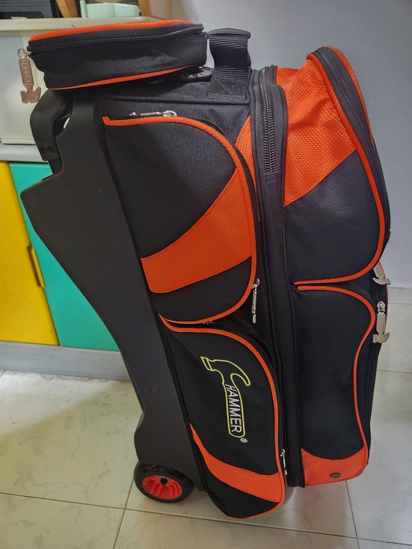 Hammer 3 ball bowling bag, Sports Equipment, Sports & Games, Billiards
