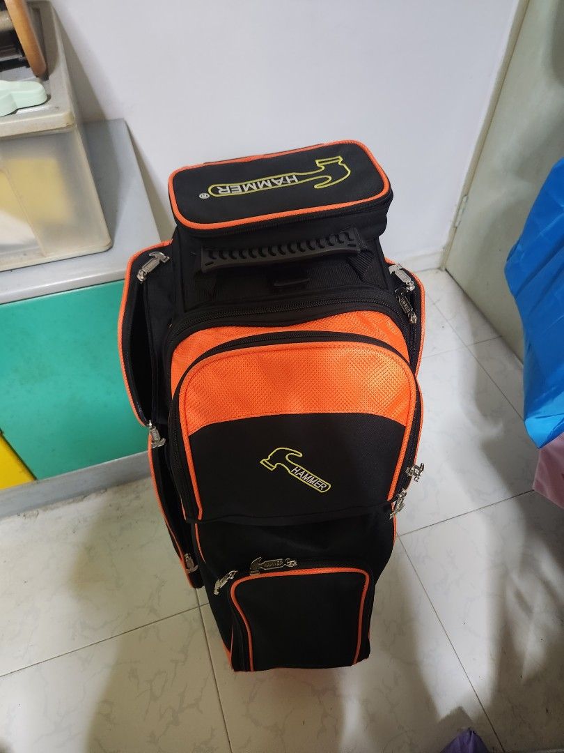Hammer 3 ball bowling bag, Sports Equipment, Sports & Games, Billiards