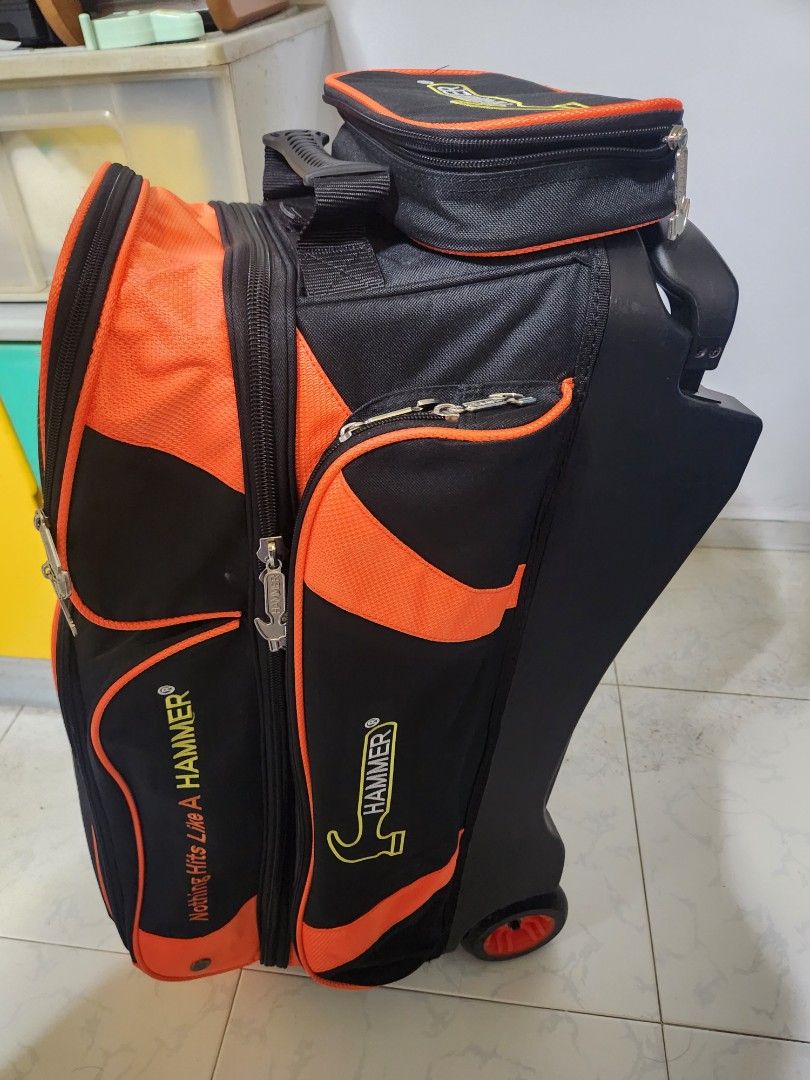 Hammer 3 ball bowling bag, Sports Equipment, Sports & Games, Billiards