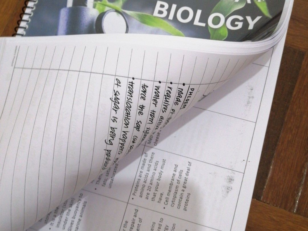 HANDWRITTEN REVISION NOTES CHEM & PHY, Hobbies & Toys, Books ...