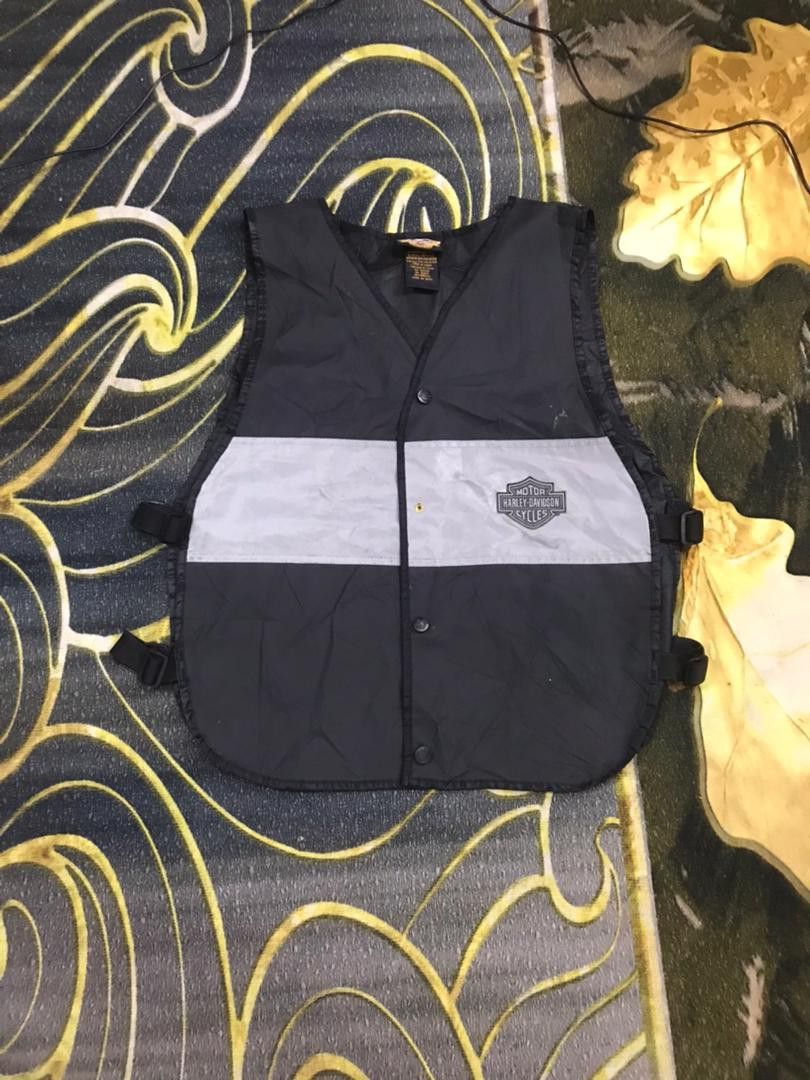 Harley Davidson motor cycles RN 103819 pit 17.5 L 23.5 Vest Men s Fashion Tops Sets Vests on Carousell