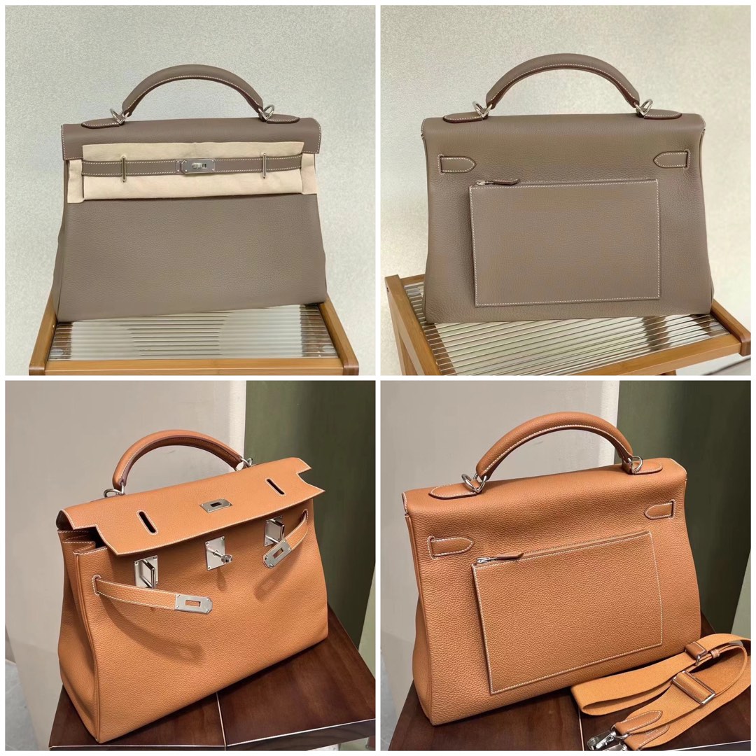 Hermes maxi Kelly 42 cm, 名牌, 手袋及銀包- Carousell