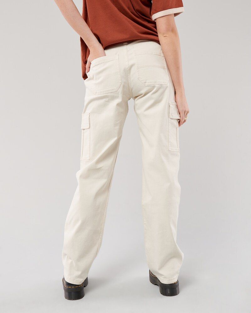 hollister khaki pants womens