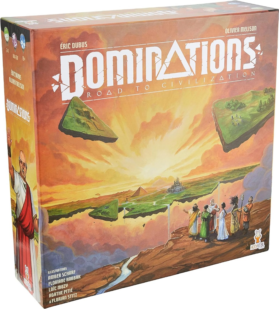 JEHoly Grail Games Dominations Road To Civilization, Game, Hobbies