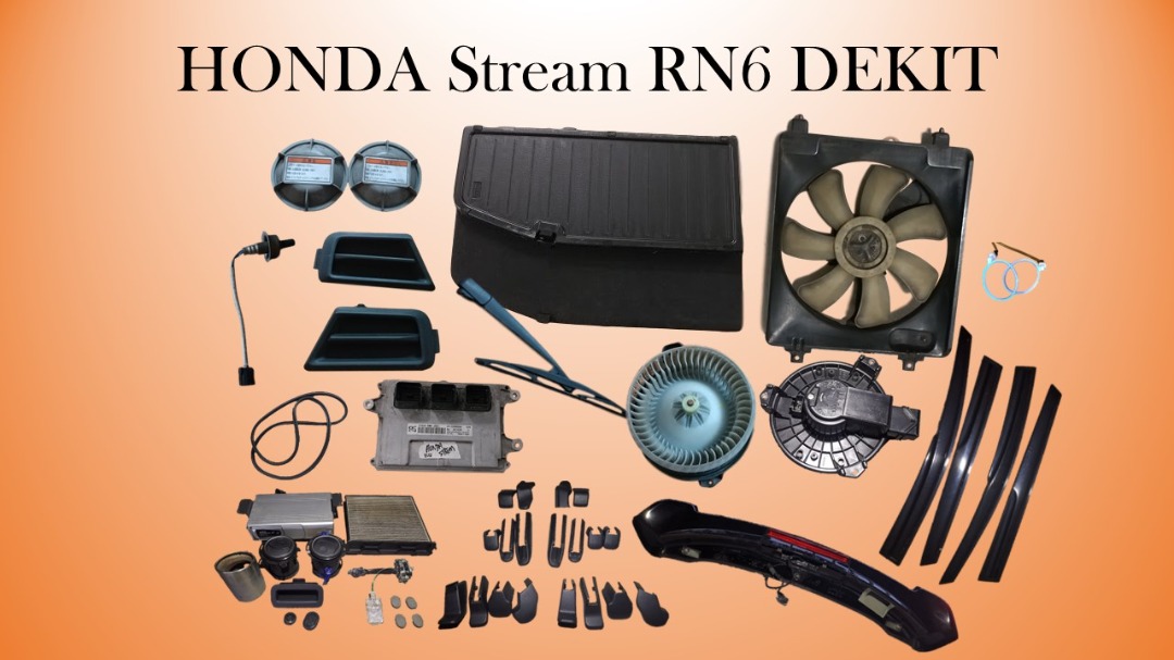 HONDA STREAM RN6 DEKIT, Car Accessories, Accessories on Carousell