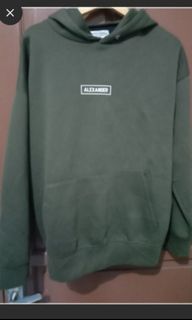 Hoodie Alexander by the new Vision Warna Green Army Hijau botol