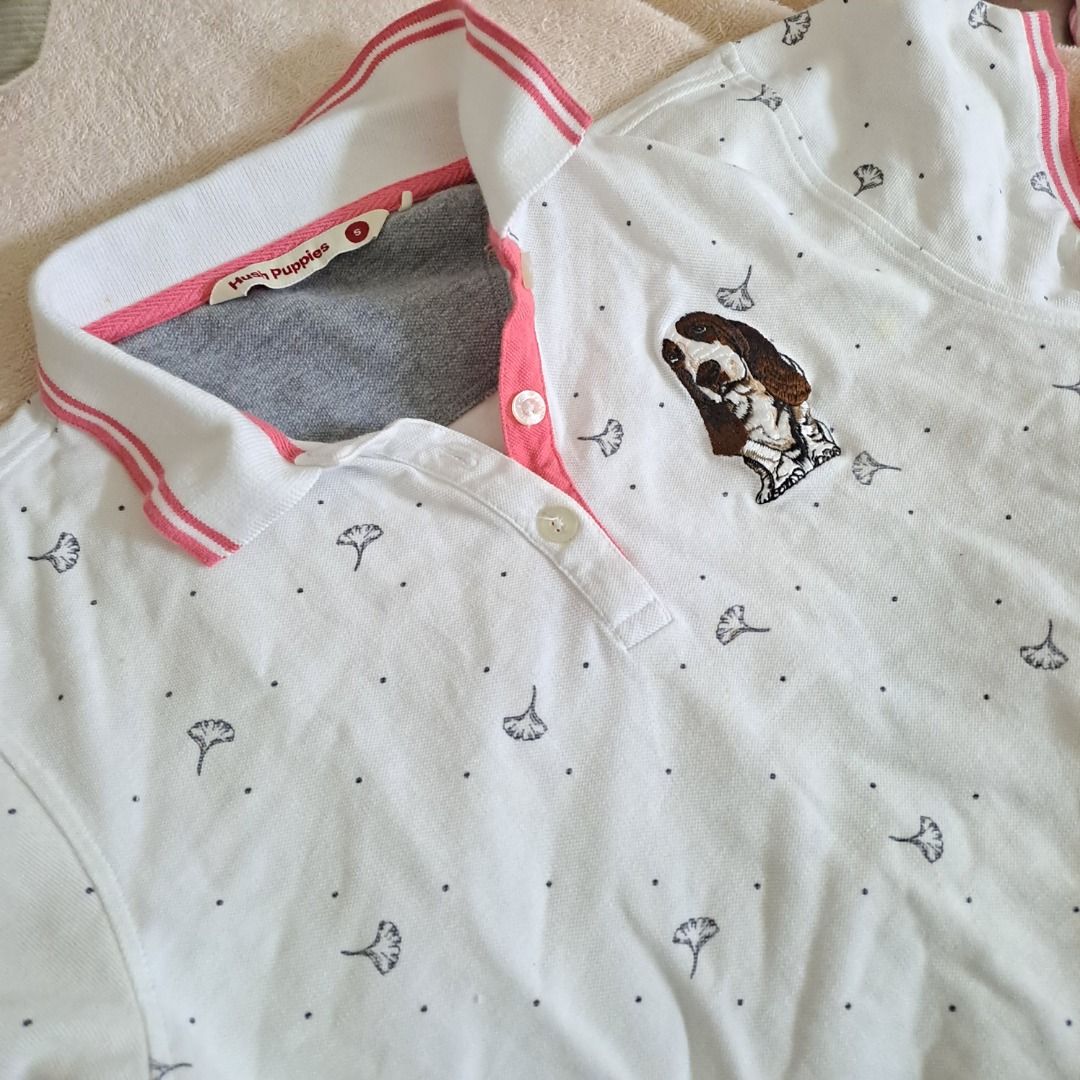 Hush puppies polo T Women s Fashion Tops Shirts on Carousell