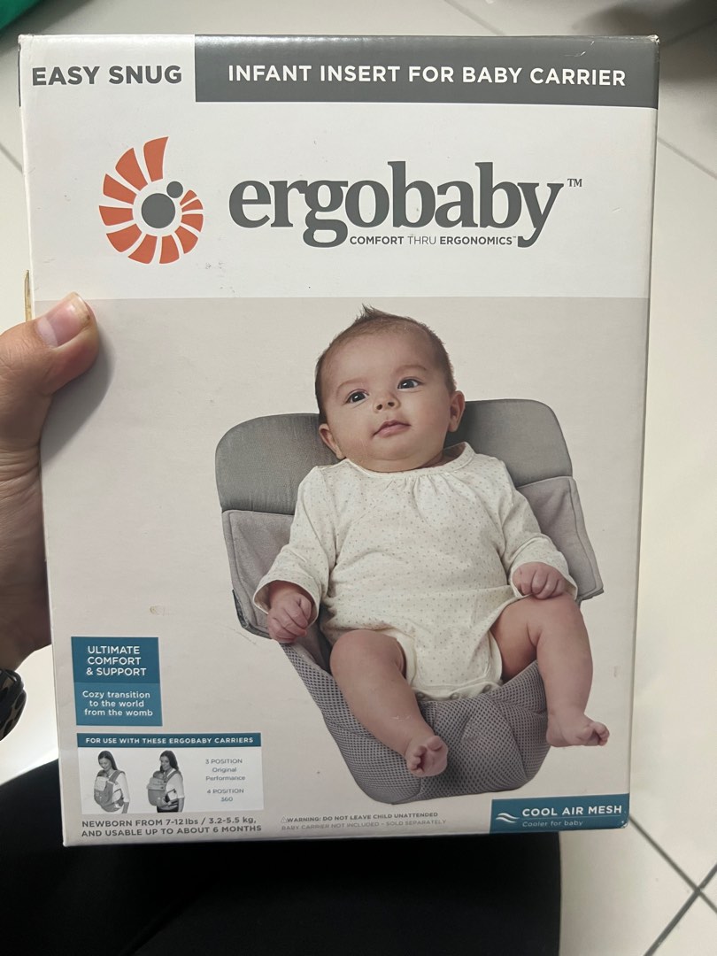 Ergobaby 360 cool air infant online insert