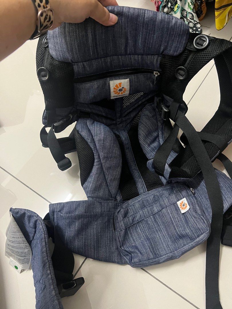 Ergobaby omni 360 cool discount air mesh indigo weave