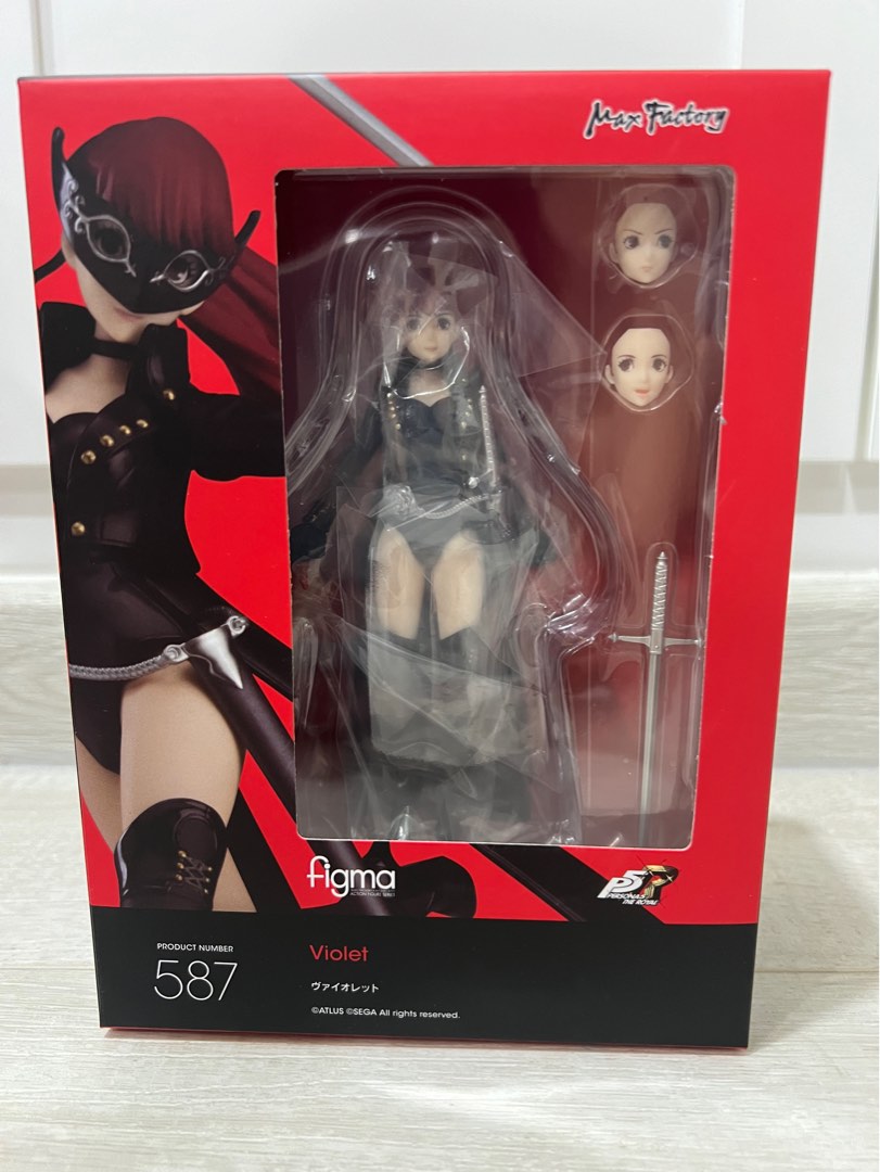 [instock] Figma 587 Violet Persona 5 The Royal, Hobbies & Toys, Toys ...