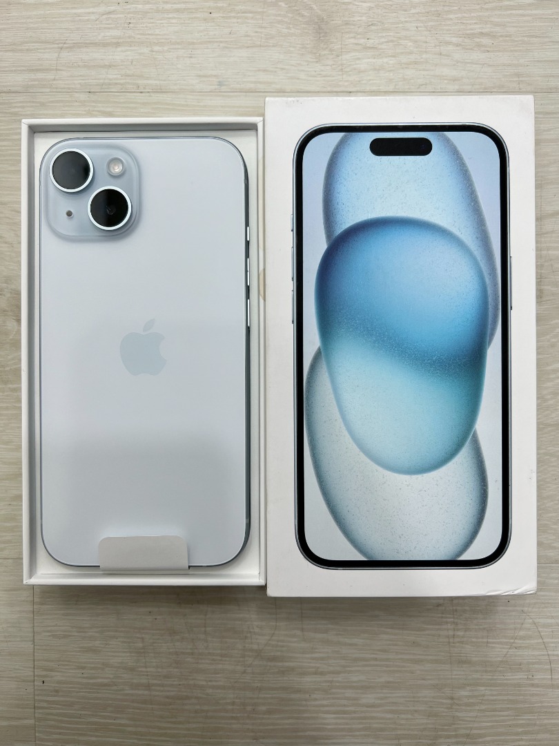 Blue 128G値下げ iPhone15