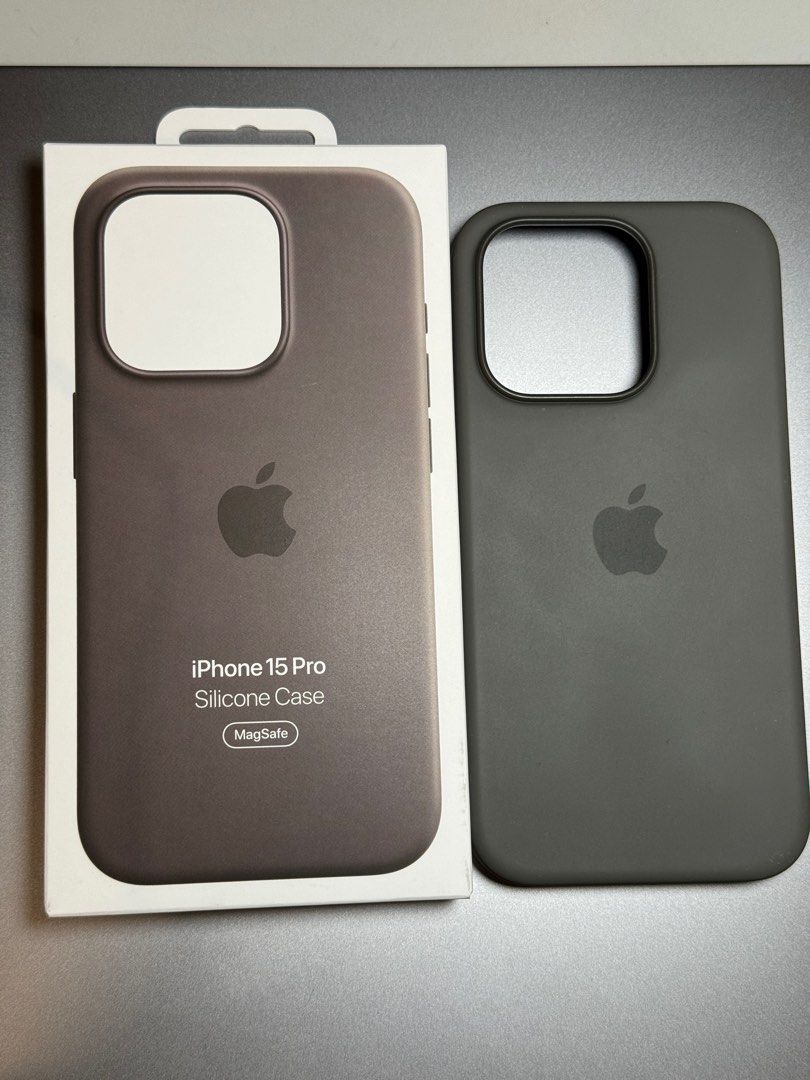 Funda iphone 15 pro apple silicona clay magsafe