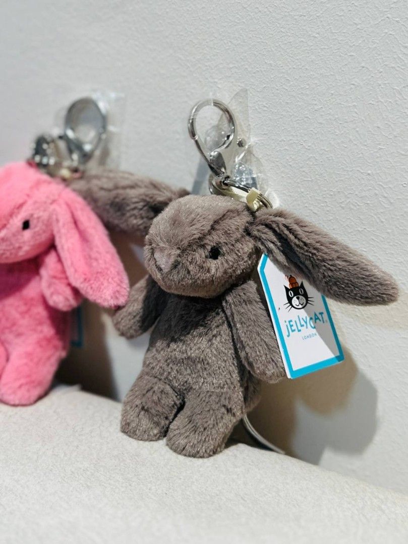 Jellycat bashful 2025 bunny bag charm