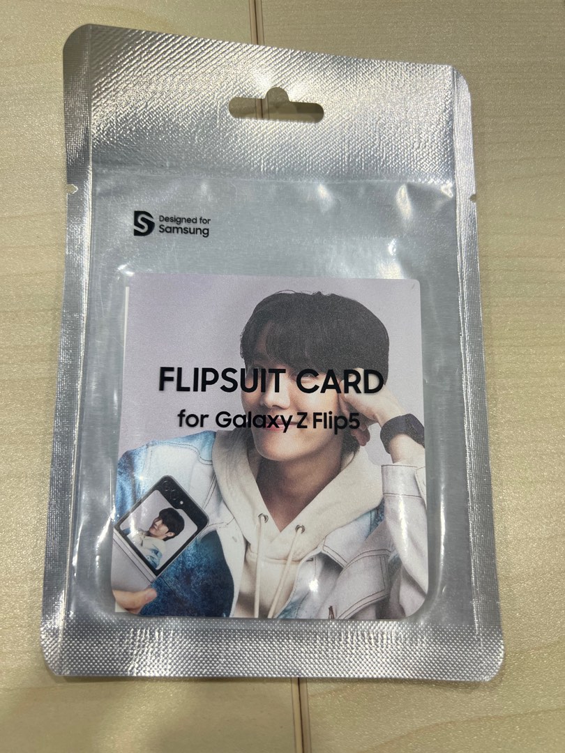 j-hope Samsung X BTS FlipSuit Card for Samsung Galaxy Flip5