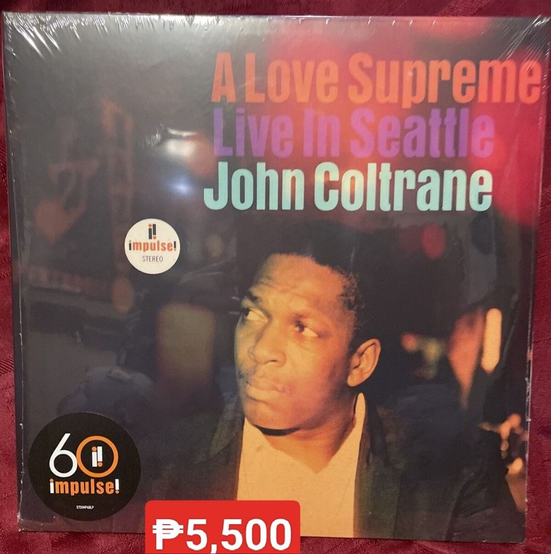 John Coltrane vinyl (album) (Category: Vinyls) located in Manila. Submitted by ramonrobin.cruz (Listing ID 1263245862, Image 1). Description: JOHN COLTRANE: A LOVE SUPREME LIVE IN SEATTLE = ₱5,500 Brand New sealed made in Germany JOHN COLTRANE : A LOVE SUPREME (WALMART EXCLUSIVE) = ₱3,750 Brand New sealed made in Canada JOHN COLTRANE : A LOVE SUPREME (TARGET EXCLUSIVE) = ₱3,750 JOHN COLTRANE & DON CHERRY AVANT GARDE (YELLOW VINYL) = ₱3,750 Brand 
