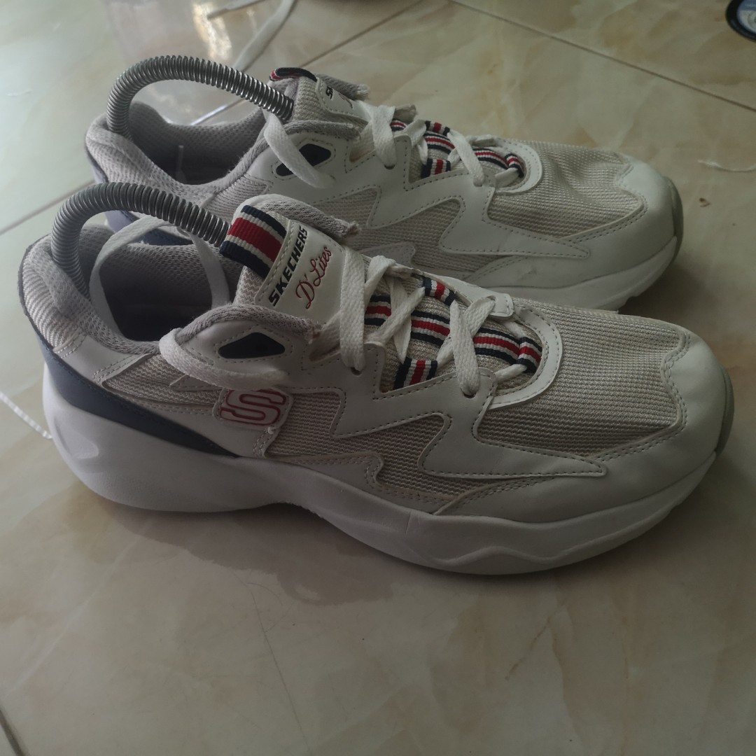 Kasut Skechers D Lites 8.5uk RM65, Men's Fashion, Footwear, Sneakers on  Carousell