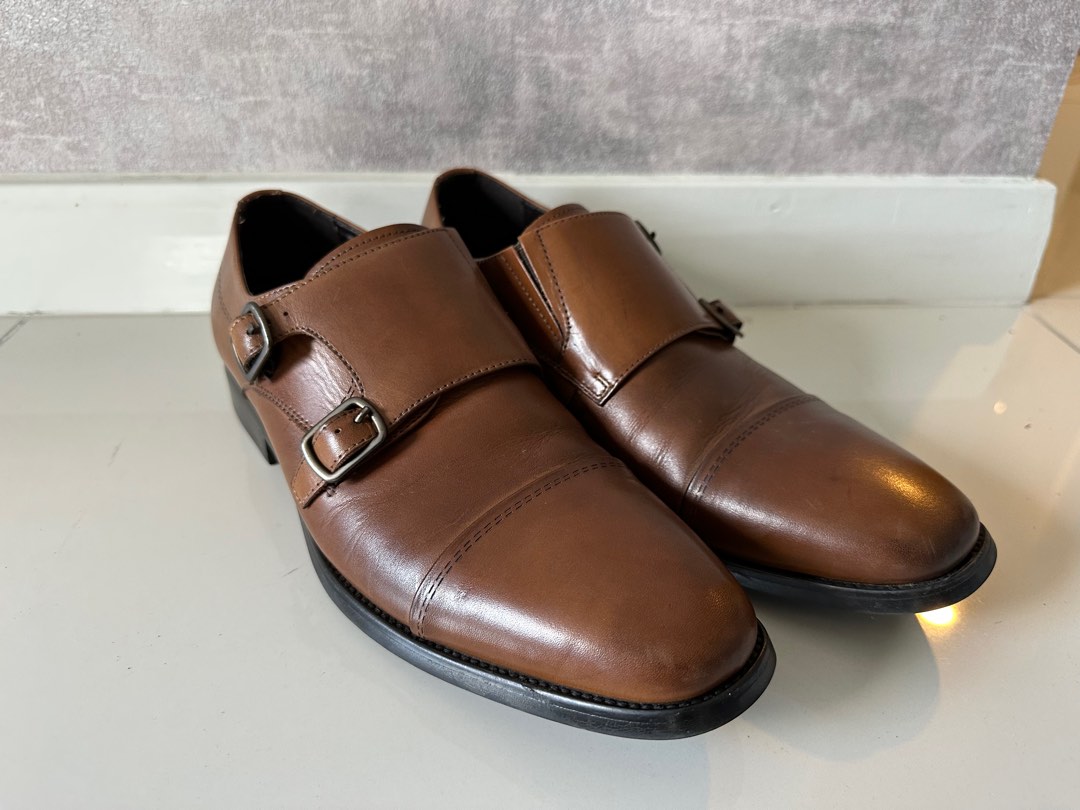 Kenneth Cole Reaction Double Monkstrap Shoes