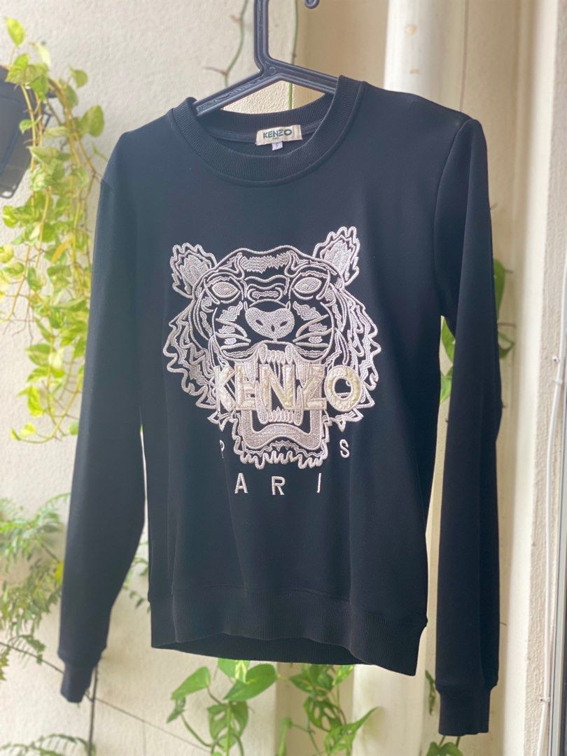 Kenzo jumper outlet black and gold