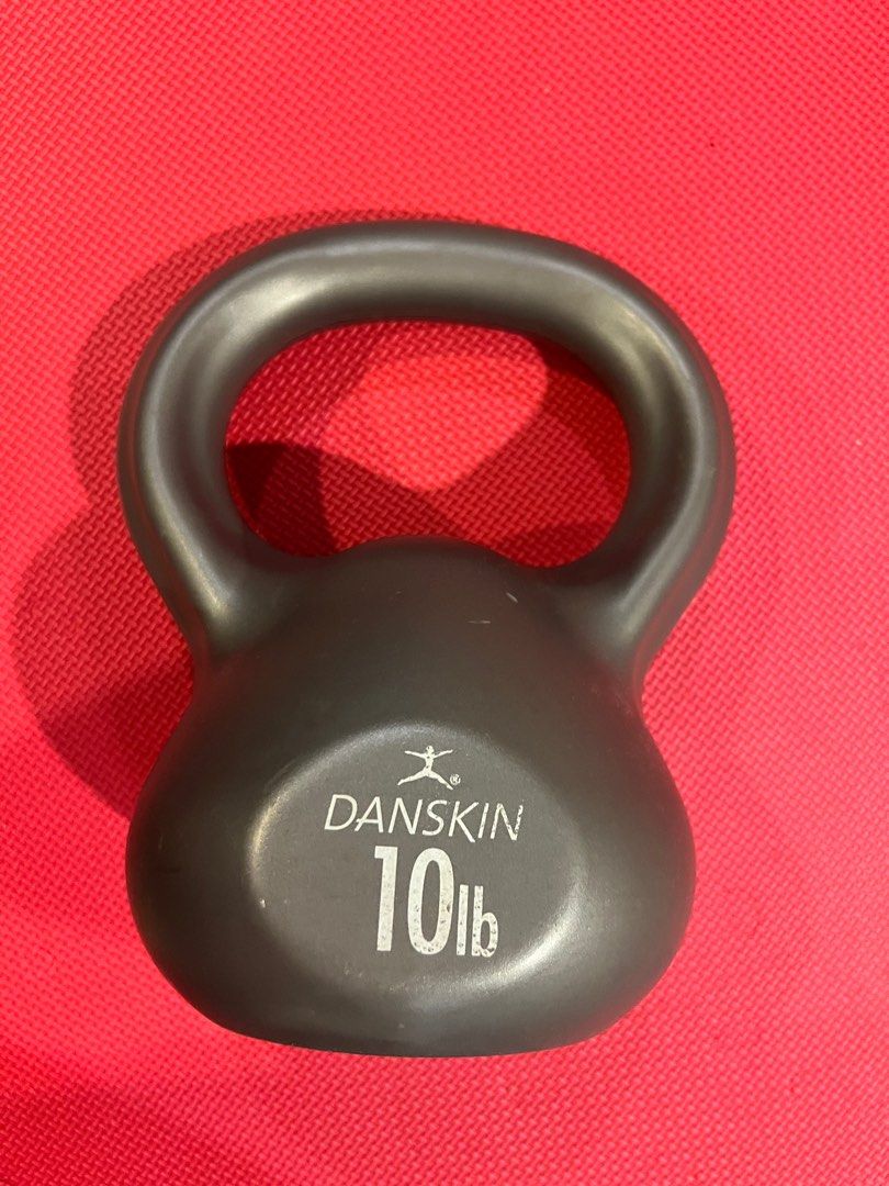 Kettlebell 10lb and 5lb Danskin Sports Equipment Exercise
