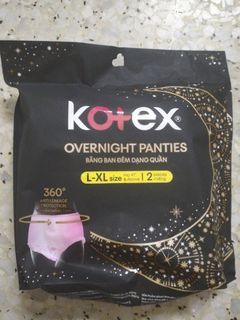 Kotex overnight panties