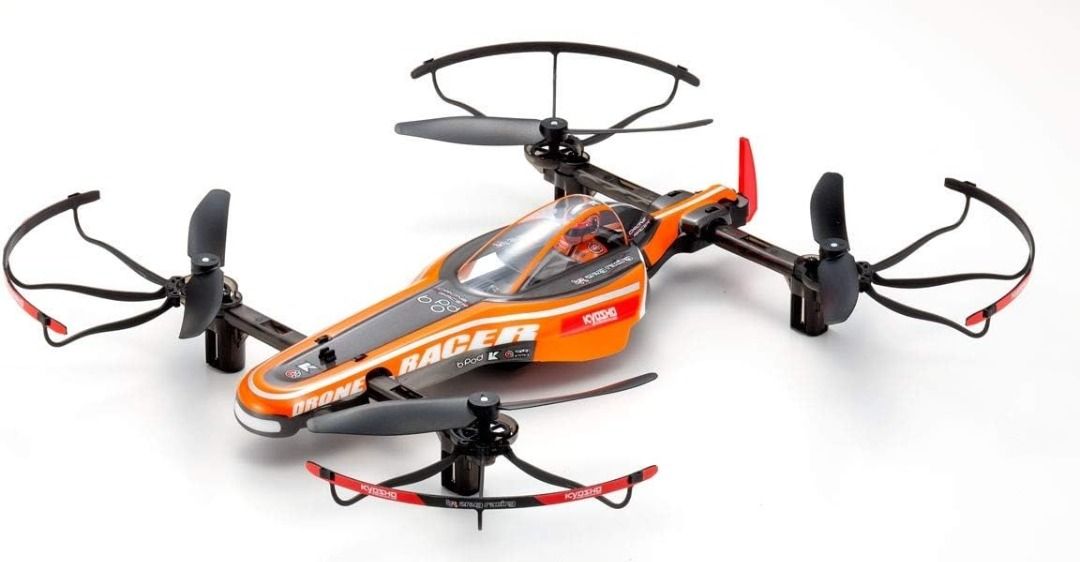 JE-Kyosho 20573OR Drone Racer Series B-Pod Electric Powered Readyset ...