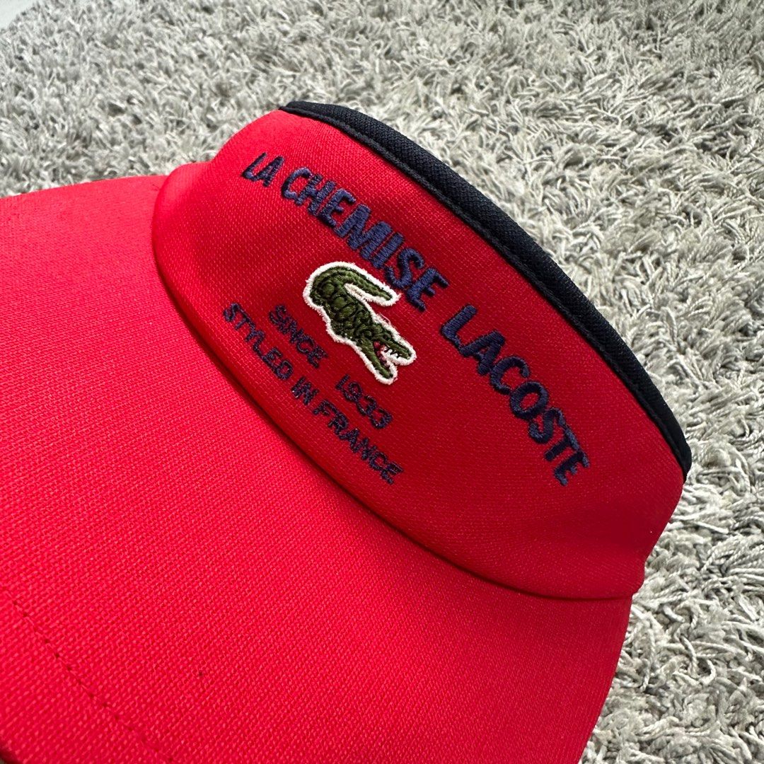 Lacoste visor hot sale cap