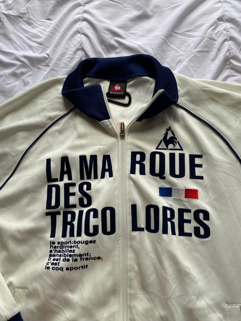 Le Coq Sportif jackets Men s Fashion Tops Sets Tshirts Polo Shirts on Carousell
