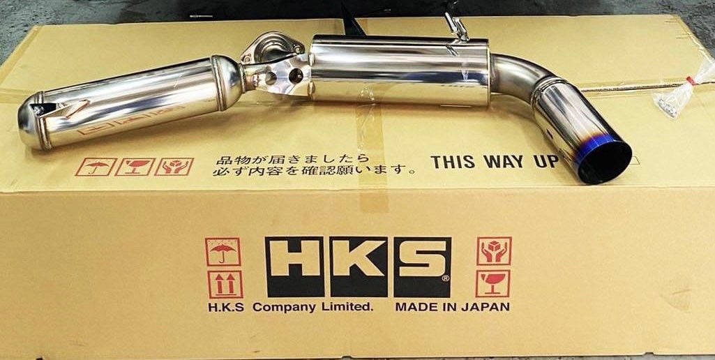 Legal HKS Exhaust Lancer Ex Loud!, Car Accessories, Accessories on