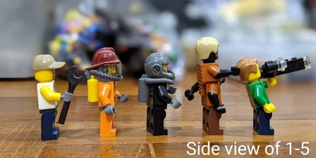Lego scp minifigures sales