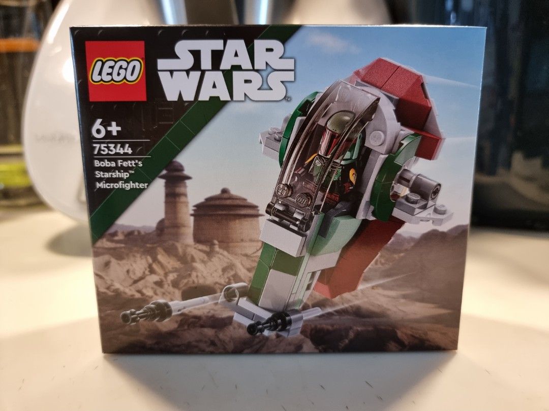 Lego Star Wars 75344 Boba Fett\'s Starship Microfighter, Hobbies & Toys,  Toys & Games on Carousell