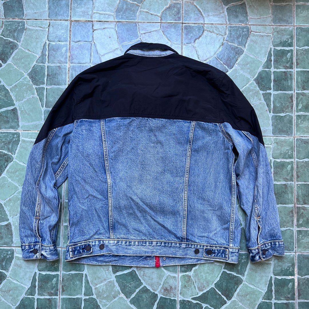 Unbasic mockneck outlet trucker jacket