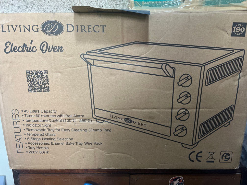 Living Direct Electric Oven, TV & Home Appliances, Kitchen Appliances, Ovens & Toasters on Carousell
