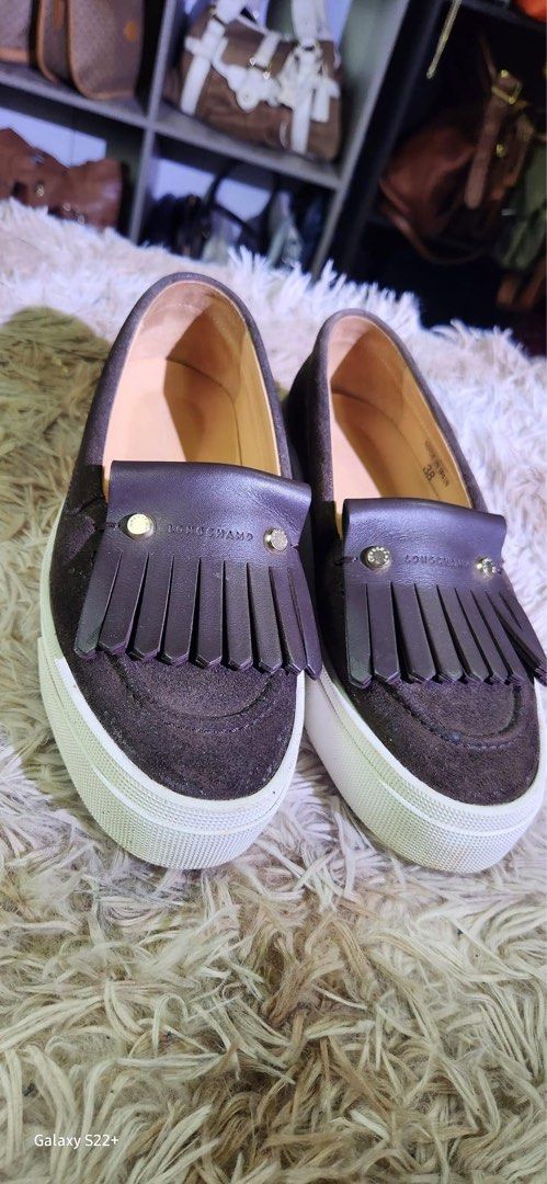 Mocassin longchamp discount