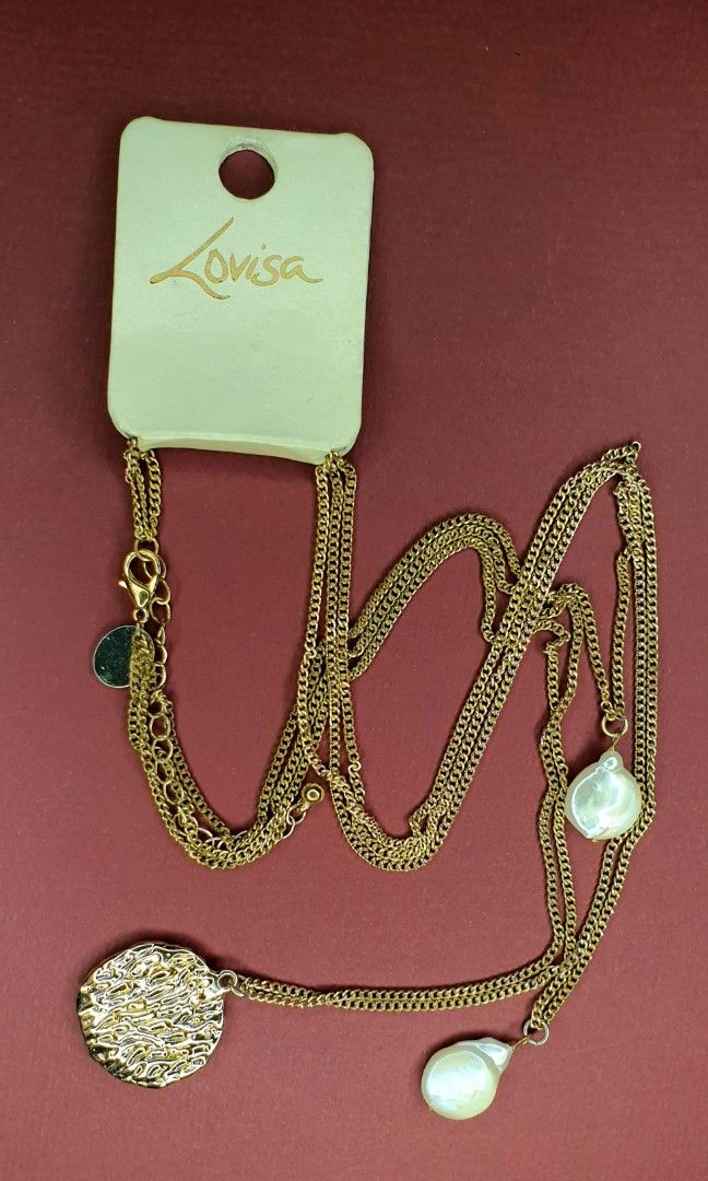 Lovisa double tiered necklace, Women's Fashion, Jewelry & Organisers,  Necklaces on Carousell