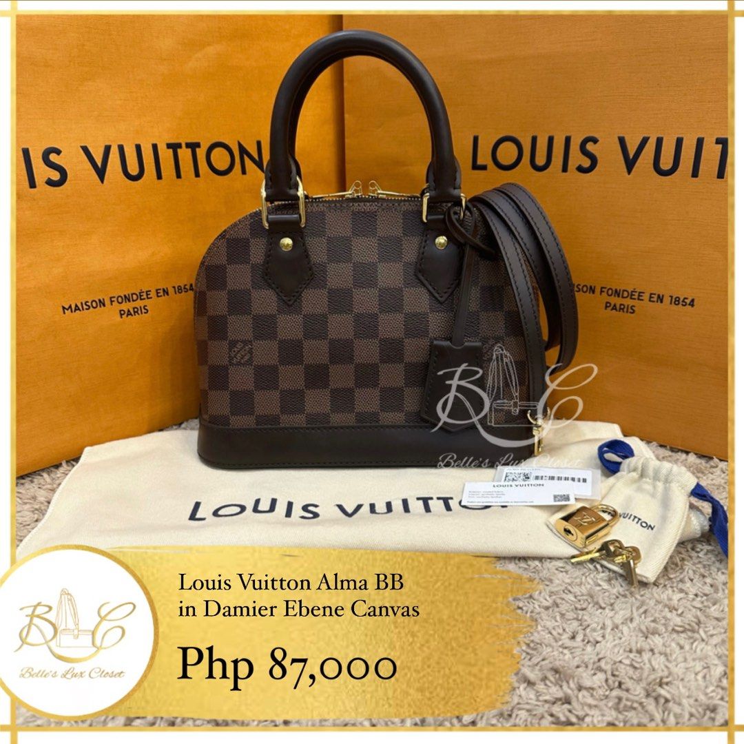 Louis vuitton Neo Alma BB Monogram Empreinte, Luxury, Bags & Wallets on  Carousell