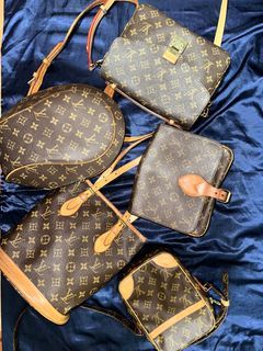 Authenticated Used Auth Louis Vuitton Monogram Keepall Bandouliere 45  M41418 Men,Women,Unisex Boston Bag,Handbag,Shoulder Bag 
