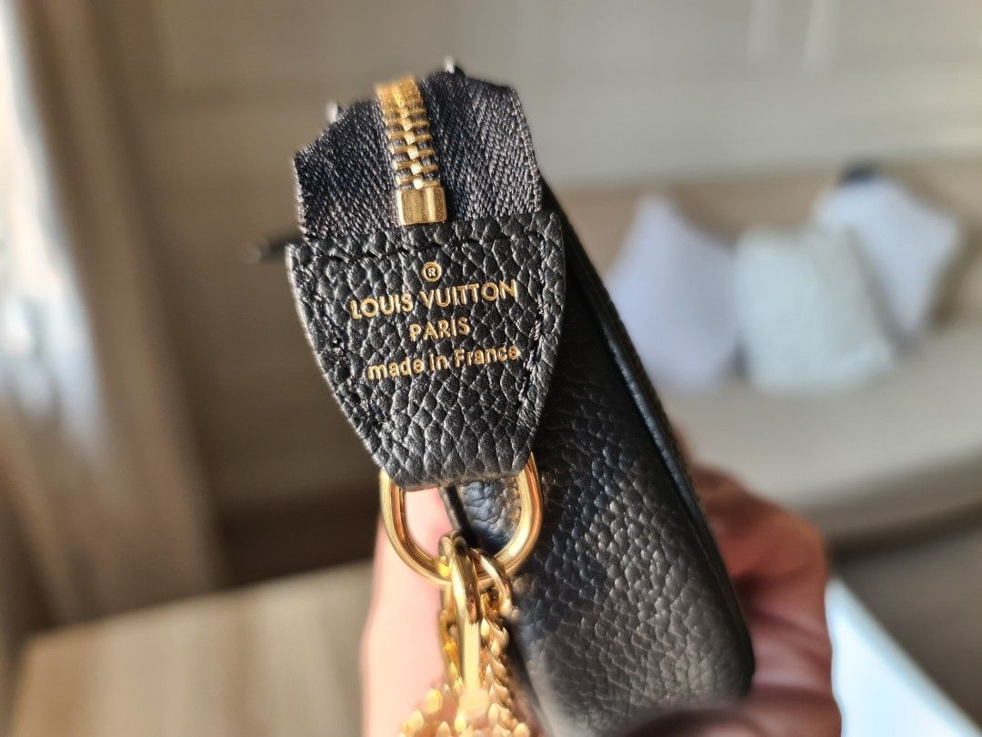 Louis Vuitton Mini Pochette Empreinte Bicolor Monogram - ON HAND, Luxury,  Bags & Wallets on Carousell