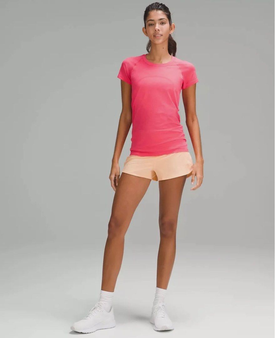 Lululemon Swiftly Tech Short-Sleeve Shirt 2.0, Lip Gloss, US10, Women's  Fashion, Activewear on Carousell