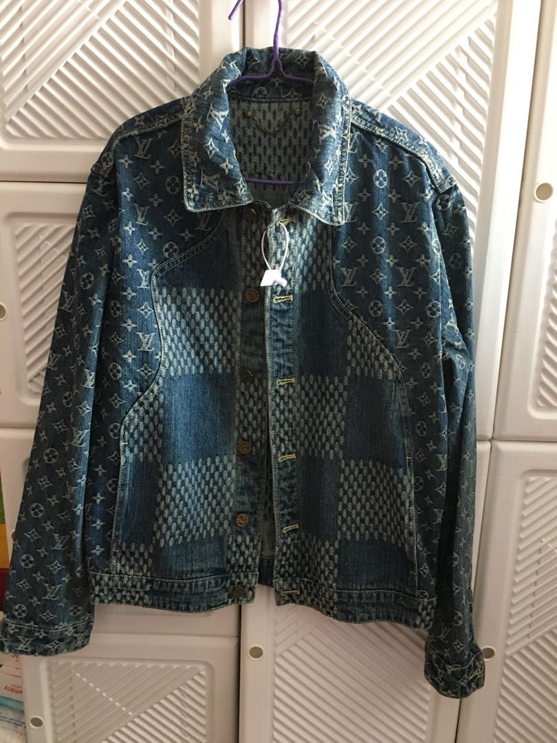 Louis Vuitton Men's Sz 32 Virgil Abloh x Nigo Giant Damier Waves