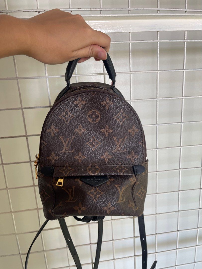 LV Supreme Palm Springs Backpack, Women's Fashion, Bags & Wallets,  Backpacks on Carousell
