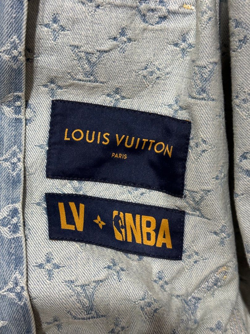 Louis Vuitton x Nigo Wave Denim Jacket, Luxury, Apparel on Carousell