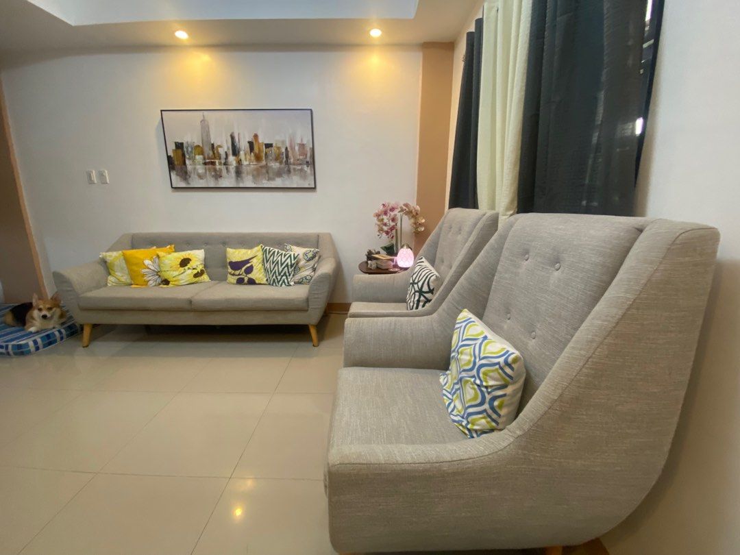 MANDAUE FOAM SOFA SET, Furniture & Home Living, Furniture, Sofas on