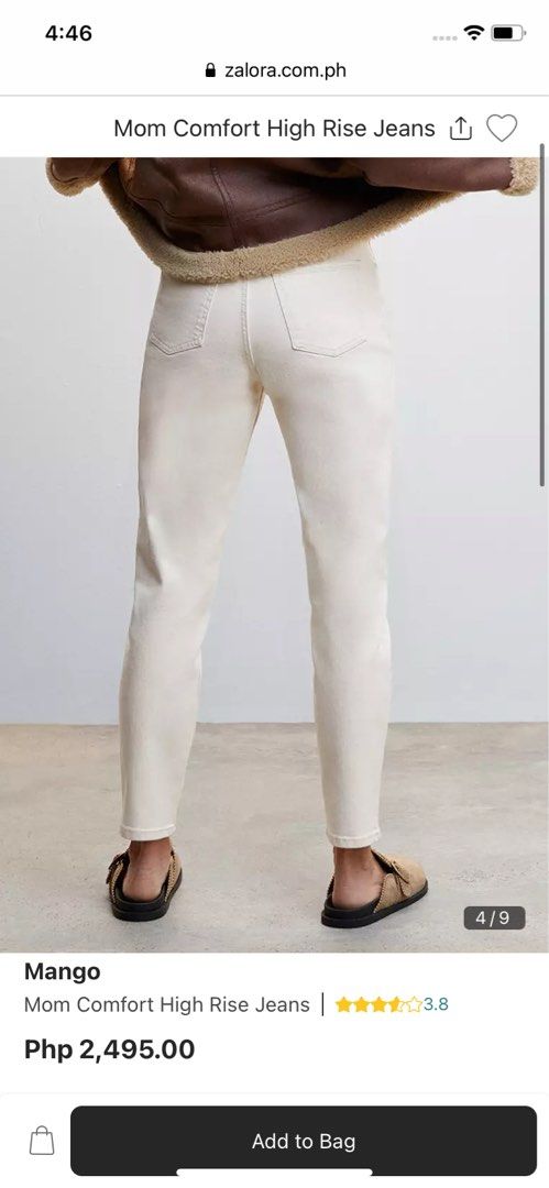 Mom comfort high-rise jeans